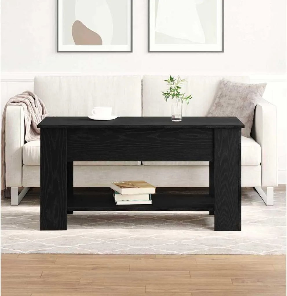 Tavolino Caffè Urban Black Oak 101x52 cm | Mobili2025 Home Decor