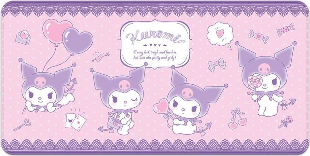 Sanrio XXL Mousepad Kuromi Kawaii Immagine del prodotto 