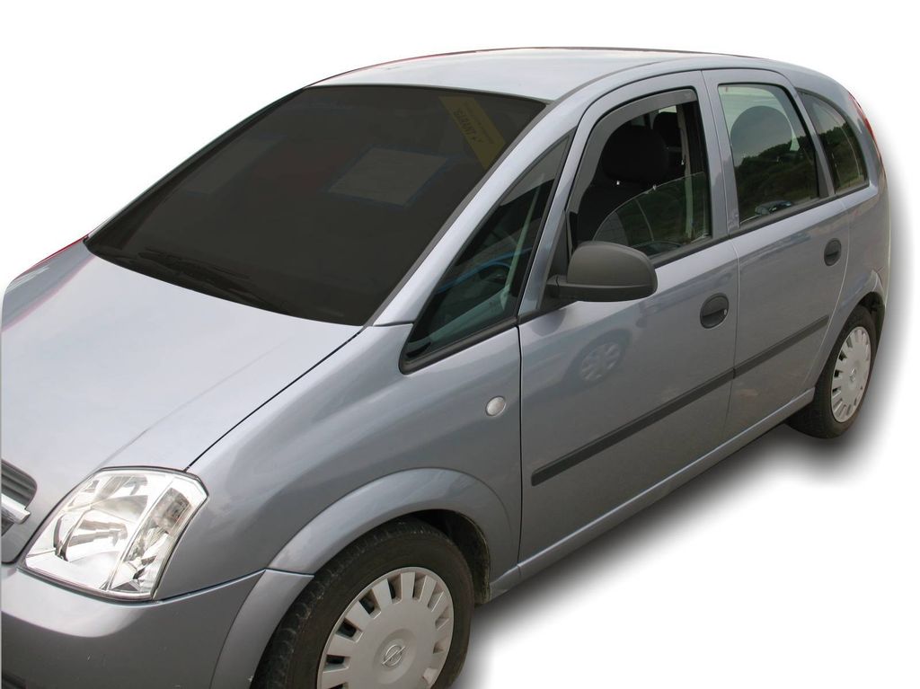 Deflettori D'Aria Antiturbo Per Hyundai I20 3 Porte 2010-2014 - HEKO, Set 2 Pezzi, Grigio Fumé, Antipioggia