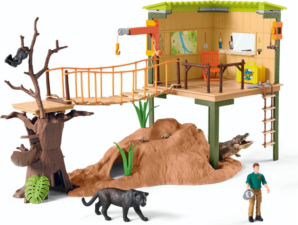 Schleich 42507 Estación de Aventura de la Fauna Salvaje Imagen del producto 