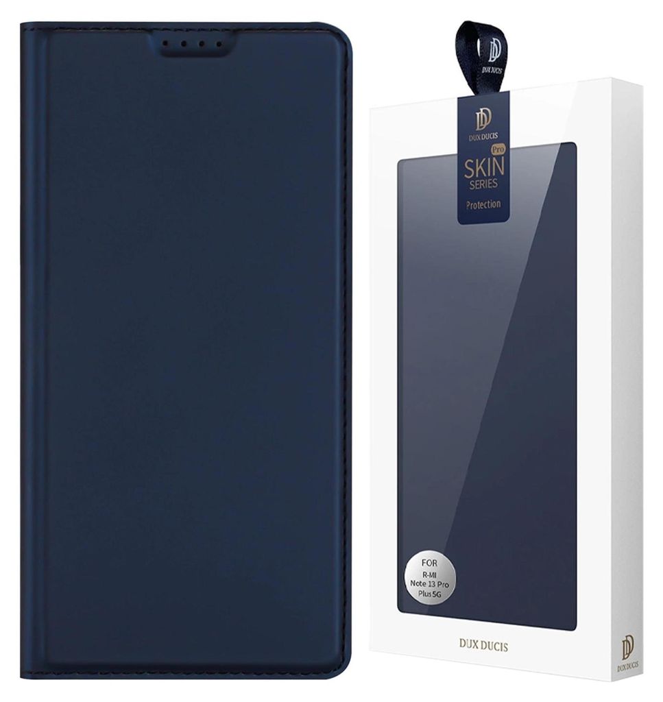 Dux Ducis Skin Pro Custodia per Samsung S24 con patta - Blu Immagine del prodotto 