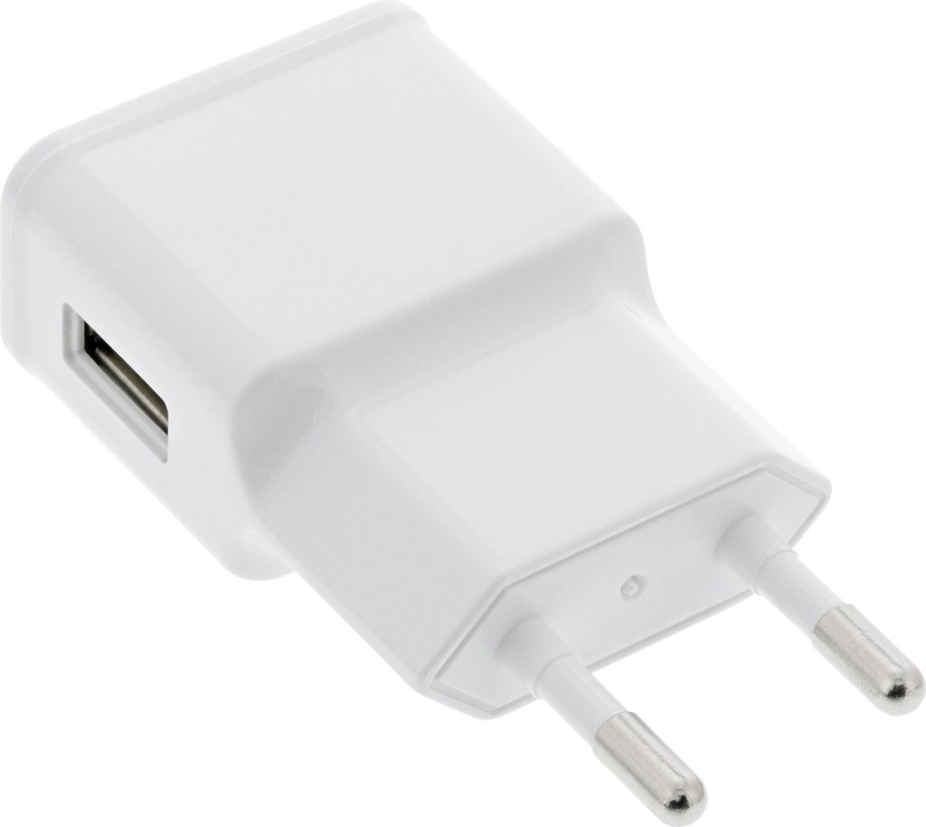 InLine USB Ladegerät Single, Netzteil, 100-240V zu 5V/1,2A, Produktbild 