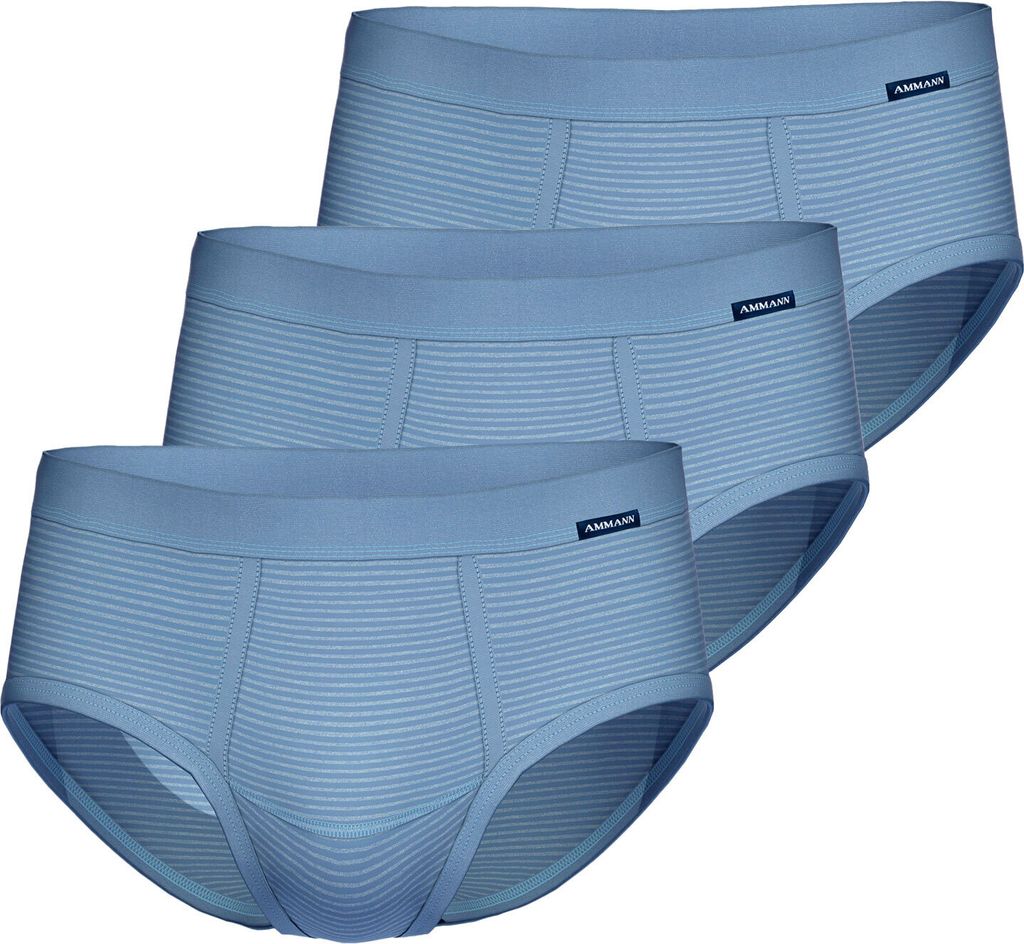 3er Pack AMMANN Herren Slip Brief Classic