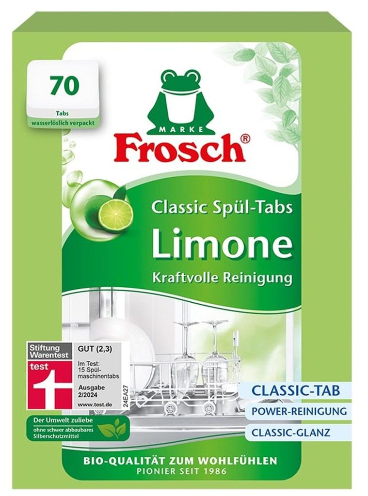 Frosch Eko Tablety Do Myčky Klasické Limetka 70 Tablet Obrázek produktu 