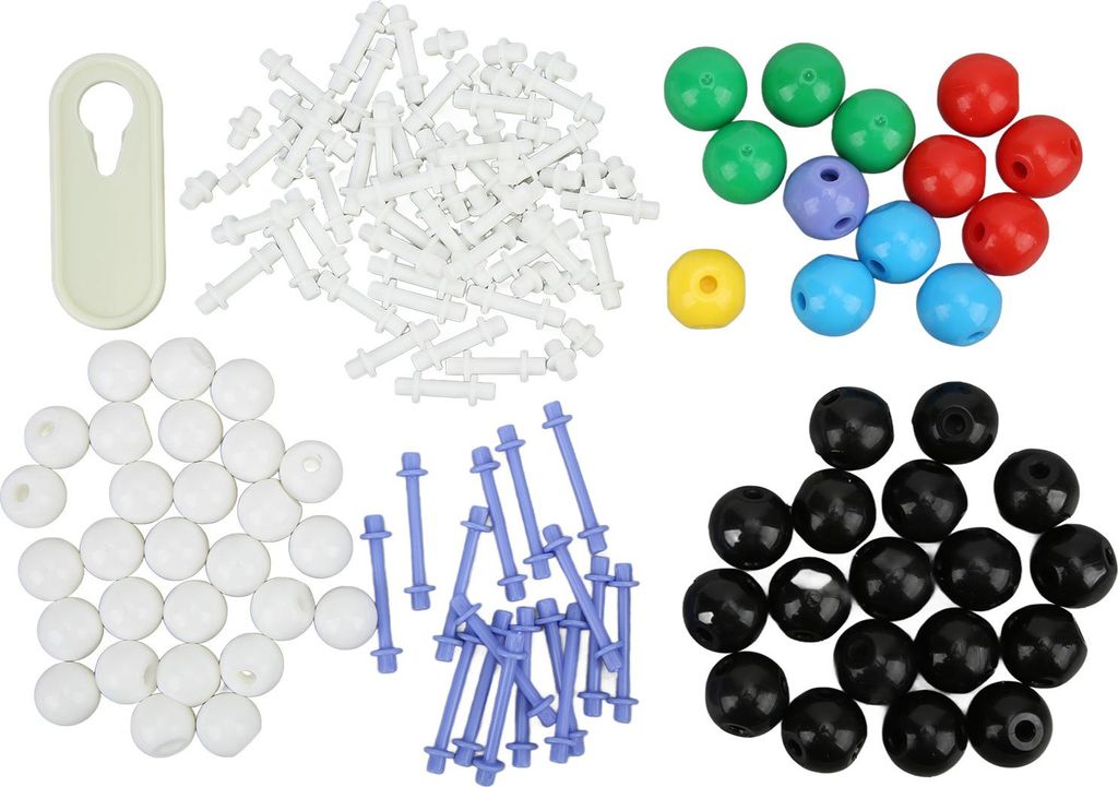 Molekularmodell Kit C Kohlenstoffgleichung Umwelt Kunststoff organischer Chemie für Laborunterricht