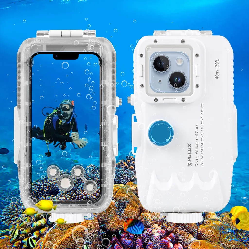 Protégez votre iPhone sous l'eau : Coque Étanche 40m Anti-Pression