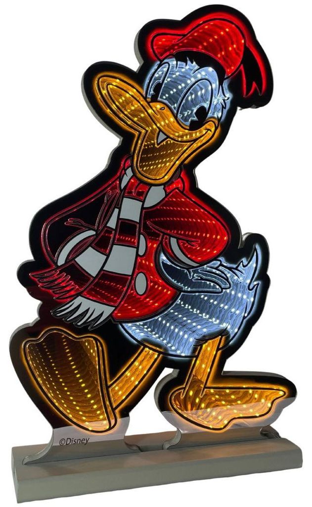 Christmas Inspirations LED-Dekoleuchte Donald Duck Infinity Produktbild 