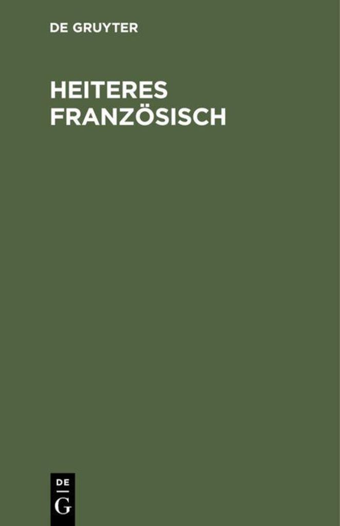 Heiteres Französisch