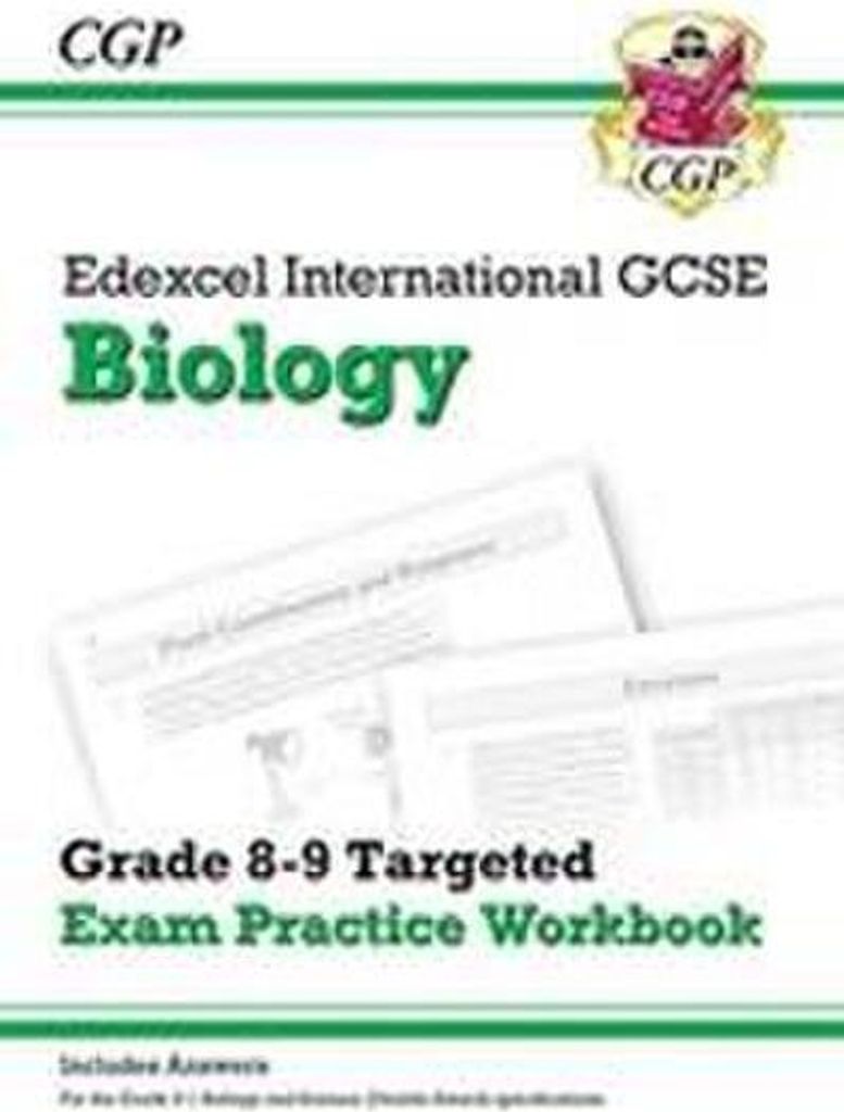 Edexcel International GCSE Biology Grade 8-9 Exam Practice Workbook (with Answers)