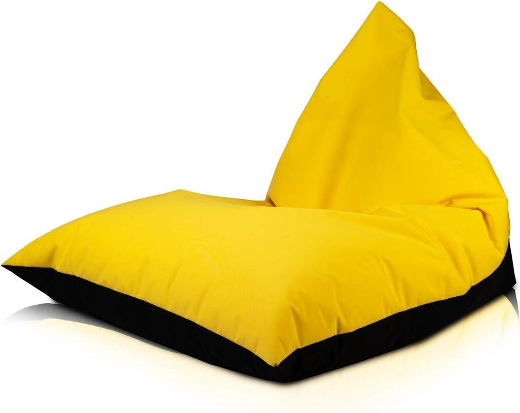 Ecopuf, Lazy, Sitzkissen Sessel Bean Bag, Sitzsack, Innen und Außen, M