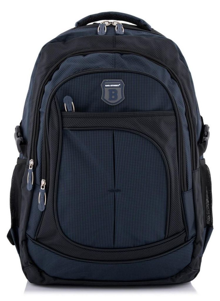 Dunkelblauer, wasserfester Herren-Rucksack für die Arbeit, Produktbild 