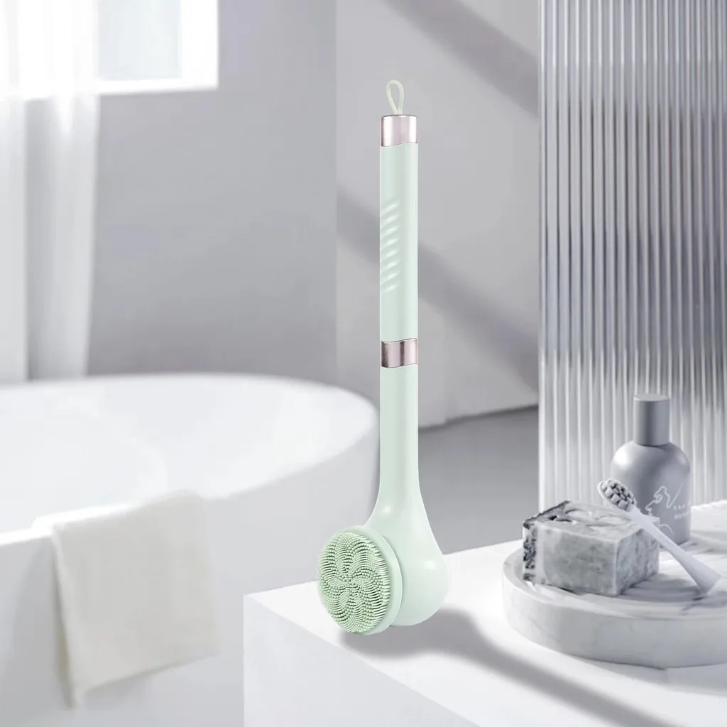 Brosse électrique pour le corps 6 en 1 rechargeable USB - Modèle V2 Vert