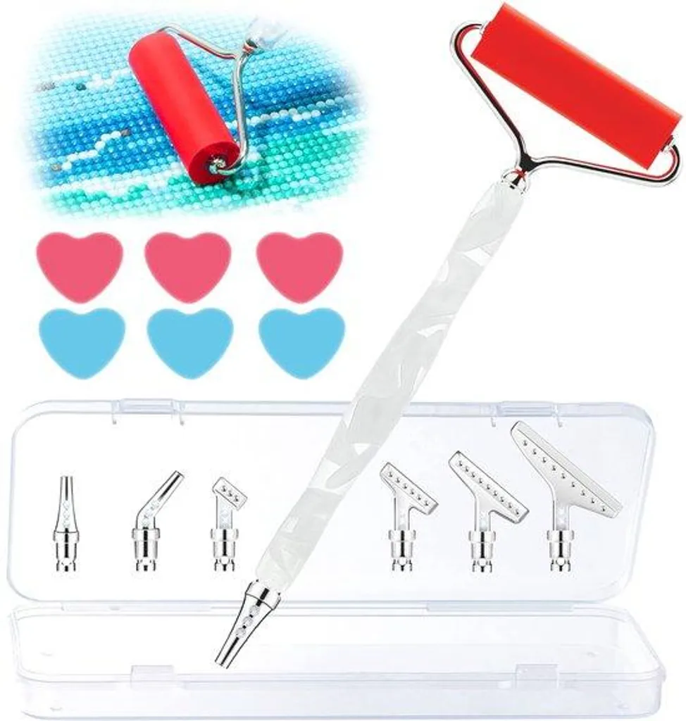 Outil de Roulage et Stylos pour Peinture Diamant : Le Kit de Pose Idéal