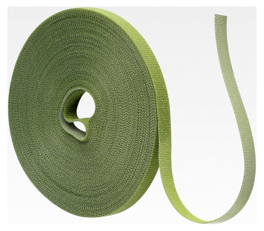 15m Klett-Pflanzenbinder, 10mm Kabelbinder wiederverschließbar für Pflanzen