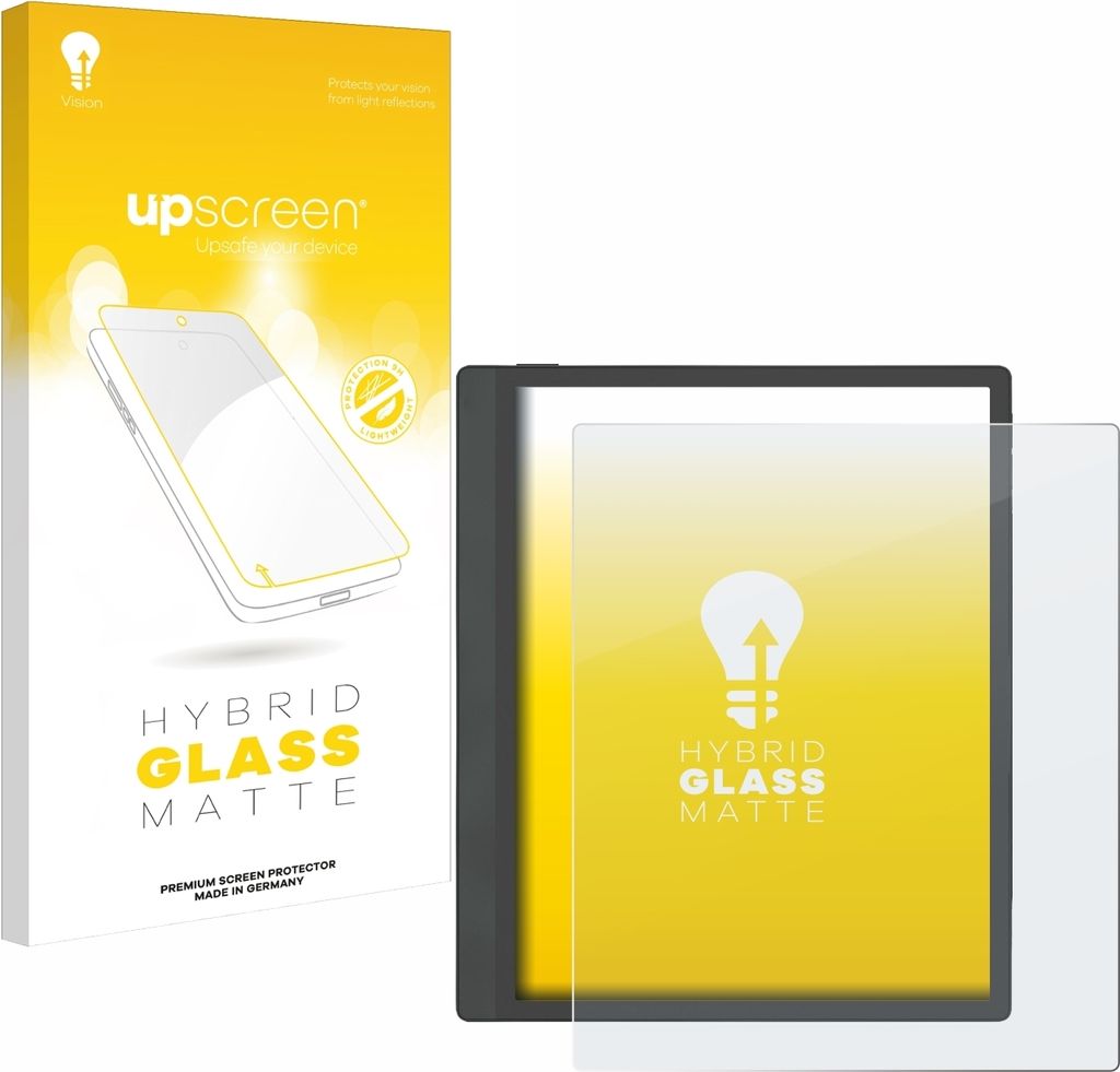 upscreen Entspiegelungs Schutzglas für Boox Tab Ultra C Pro Schutzfolie Panzer Folie Glas Display Schutz matt
