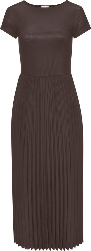 LASCANA Midikleid braun Größe 36