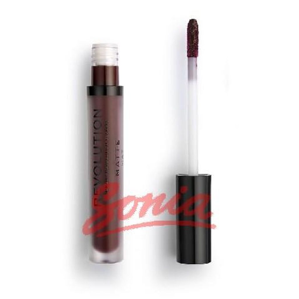 Makeup Revolution Pflaume 148 Flüssiger Lippenstift Matt 1Stk.