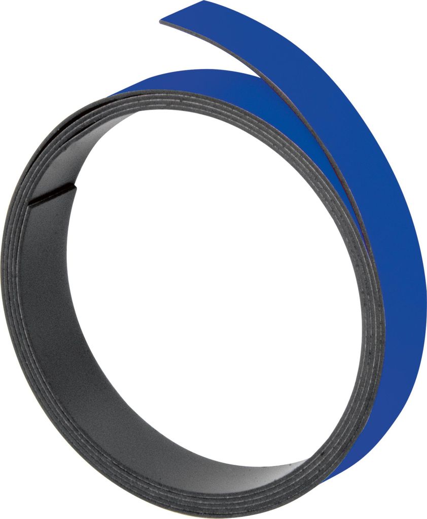 FRANKEN Magnetband (L)1.000 x (T)20 x (H)1 mm blau