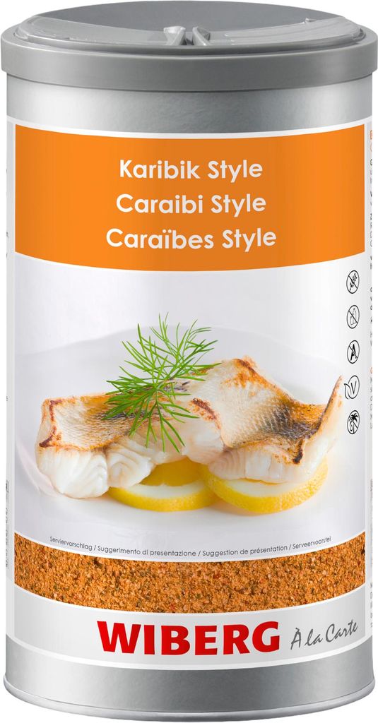 Fisch Karibik Gewürzs. ca.950g 1200ml - Gewürzmischung von Wiberg