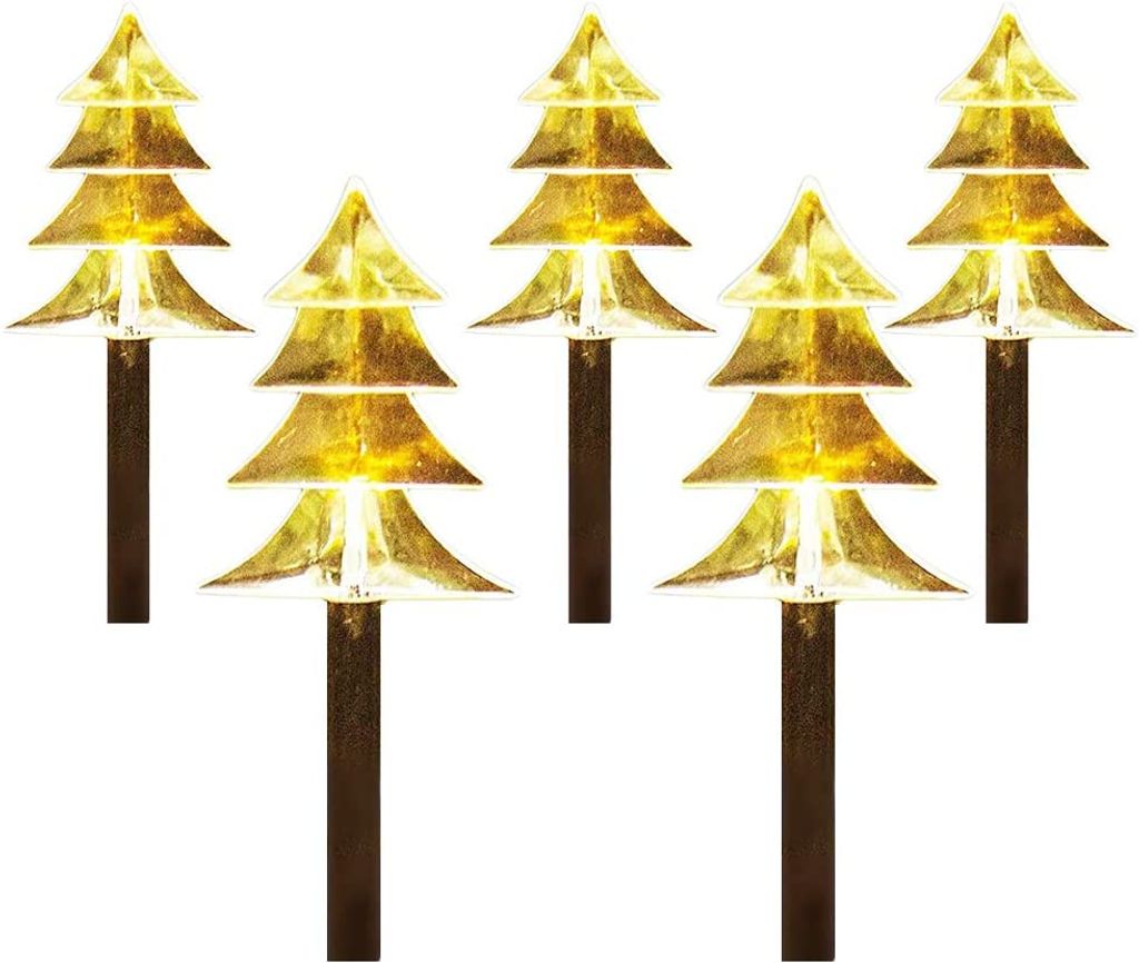 5er Pack Acryl Weihnachtsbaum Kaufland.de