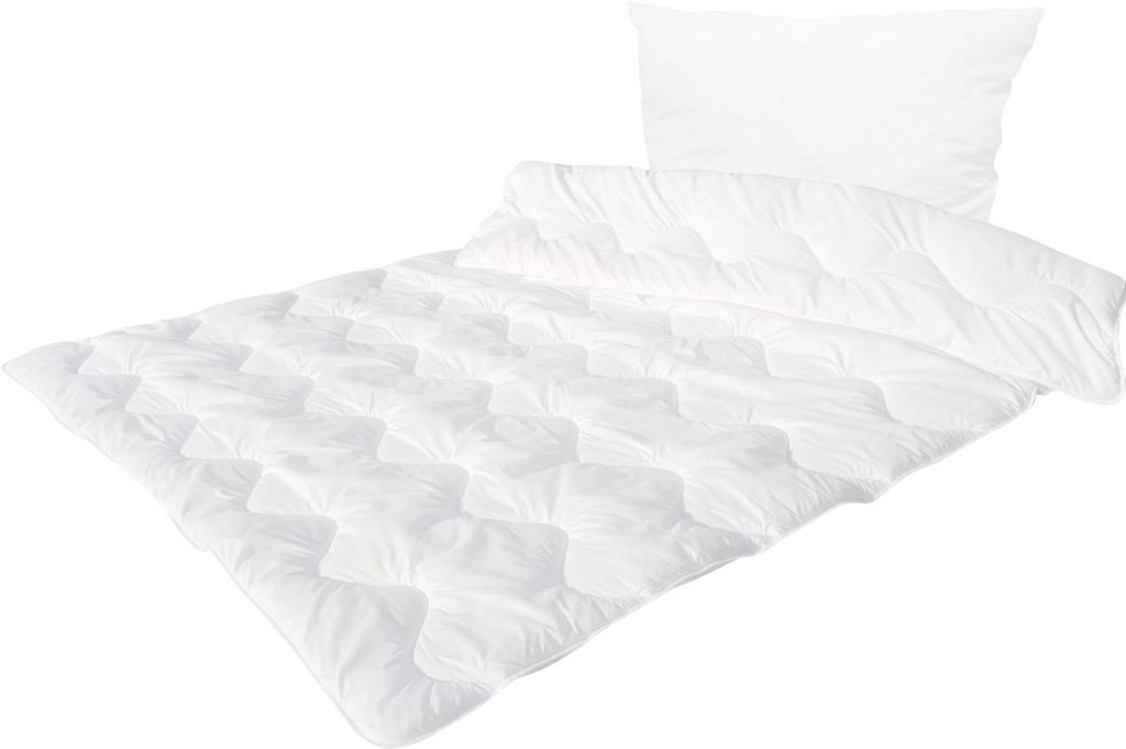 Bettenset Basic 135 x 200 cm inkl. Kopfkissen 80 x 80 cm Produktbild 
