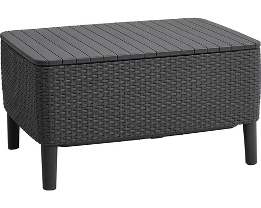 Table Basse Extérieure Salemo de Keter en Résine Anthracite 76x56 cm - 13