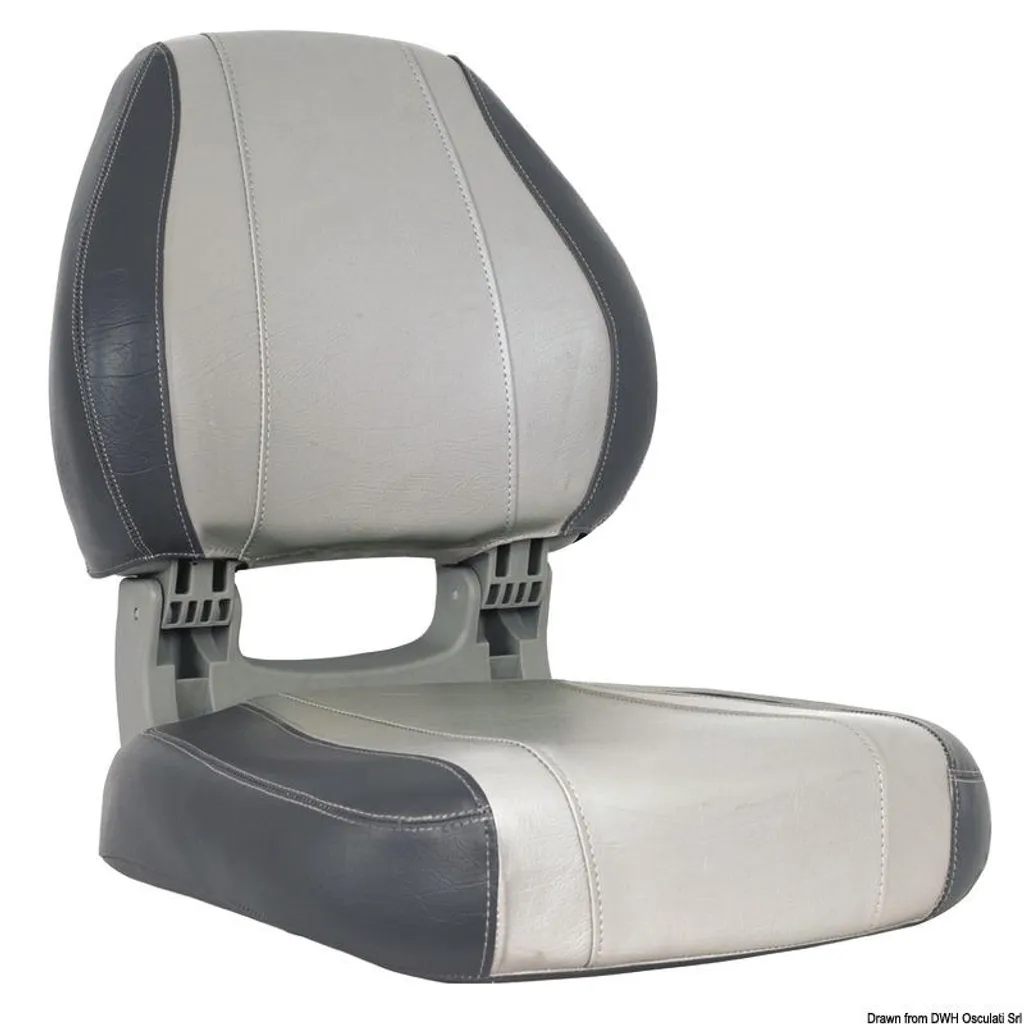 Chaise anatomique bicolore Scirocco avec dossier lombaire actif