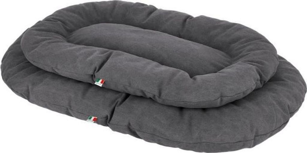 Kissen Lucca, 99 x 66 cm, Grau, 70% Baumwolle, 30% Polyester, Waschbar bei 30°C