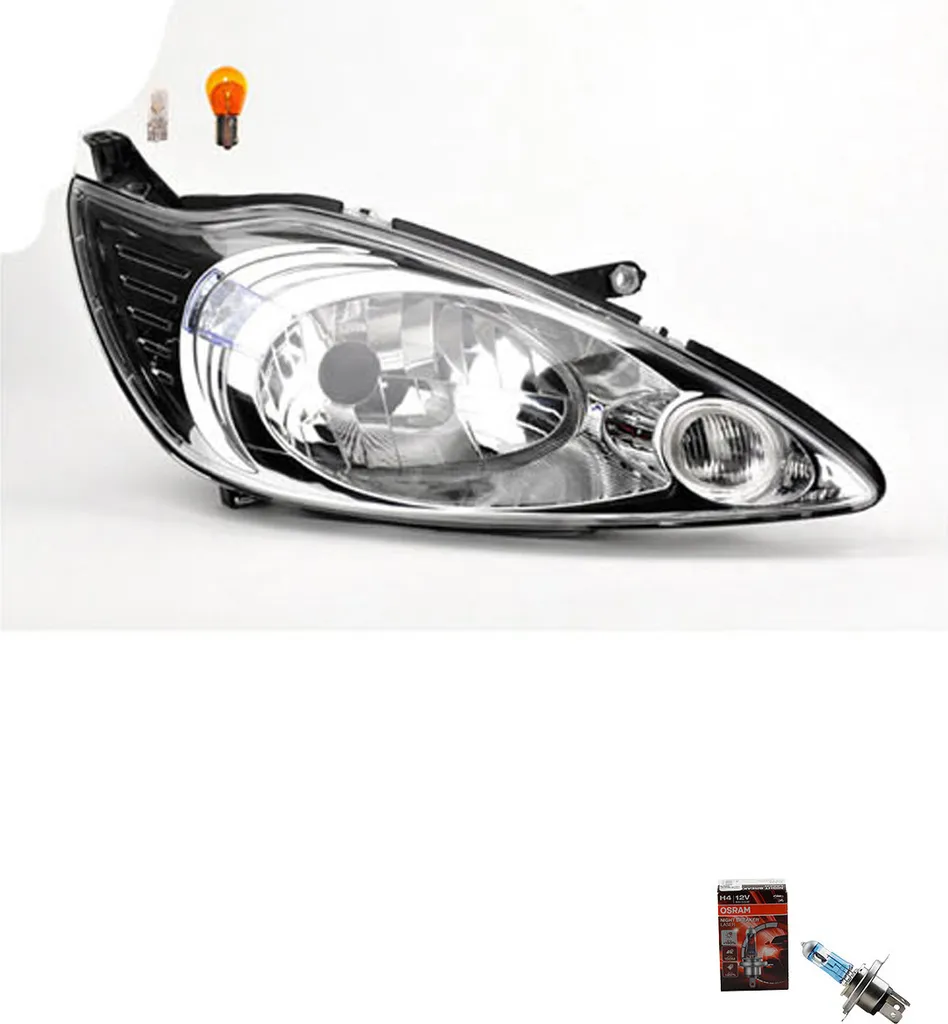 Proiettore Destro Ford Ka Johns 1566724 + Osram Night Breaker Laser H4