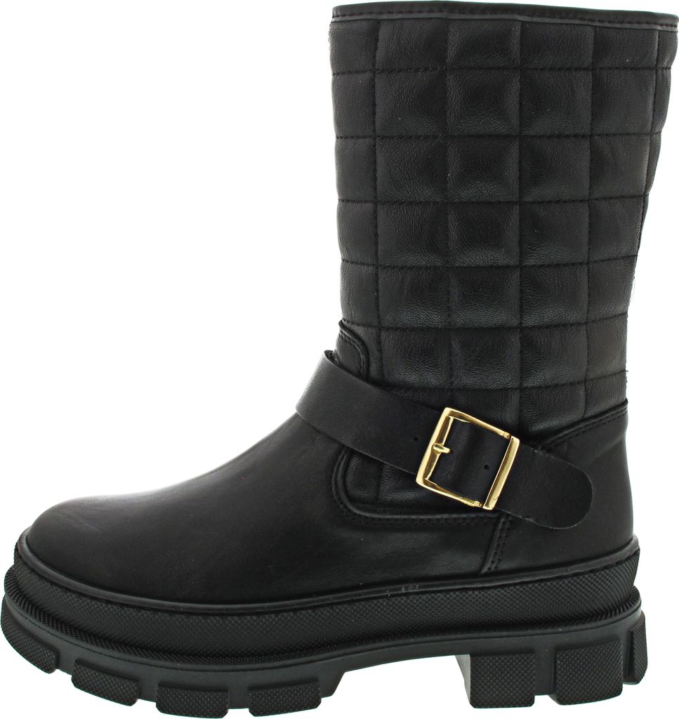 Palpa Damenschuhe Stiefeletten Reißverschluss Stiefel Schwarz Freizeit, Schuhgröße:40 EU