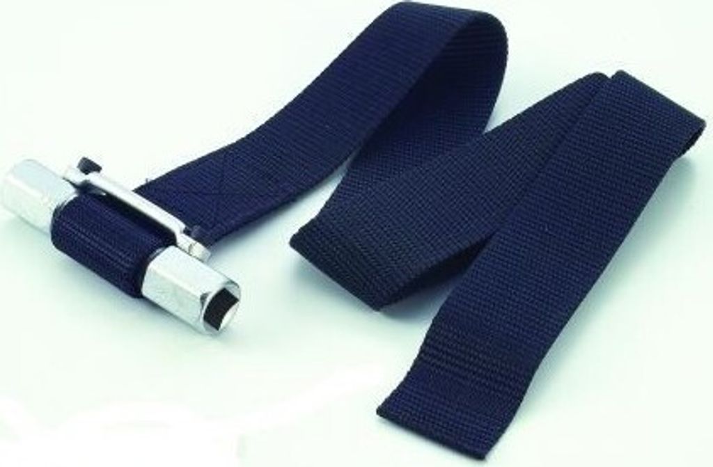 FORCE Ölfilterband für Ölfilter bis 300 mm Durchmesser, Schlüsselweite 13/16 Zoll (21 mm)