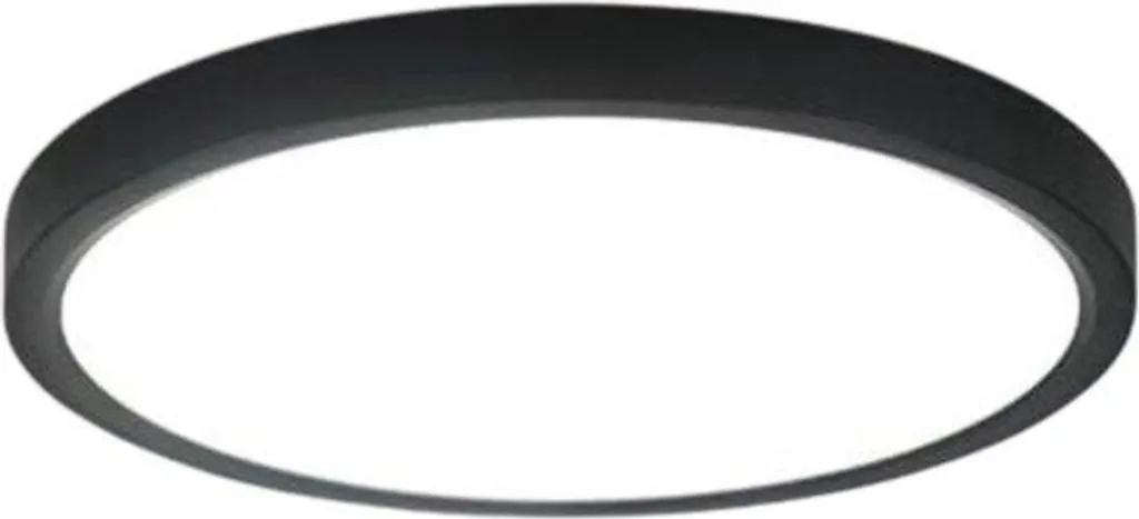 Plafonnier design noir moderne luminaire de plafond pour salle à manger