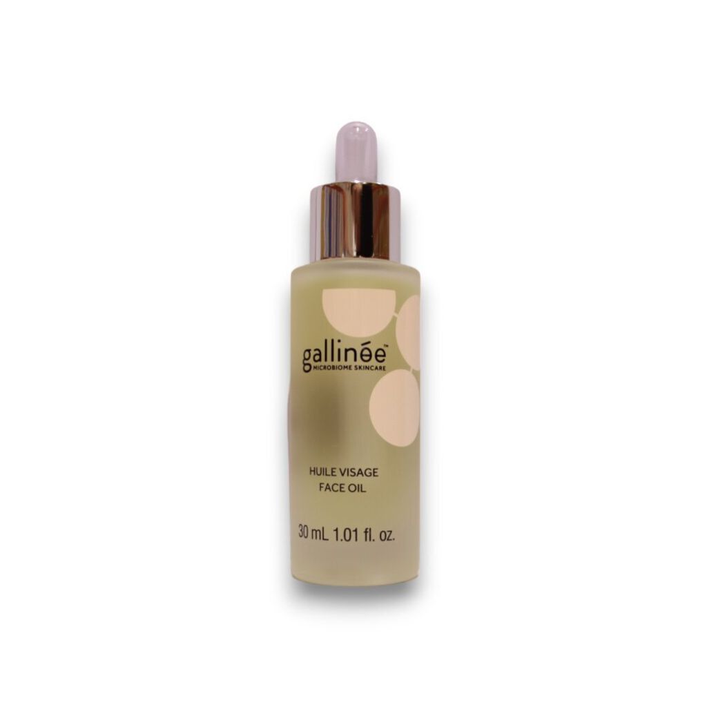 Gallinée Face Oil Nourishing Soothing Prebiotic Face Oil with Active Oils 30ml