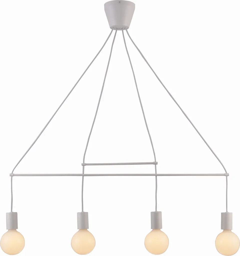 Lustre blanc ALTO 34-70906 : illuminez enfin vos pièces sombres avec style