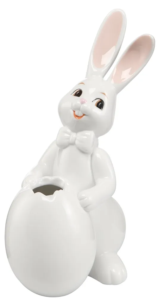 Statue Lapin Snow White Goebel en Porcelaine Fine Little Spring 12 cm