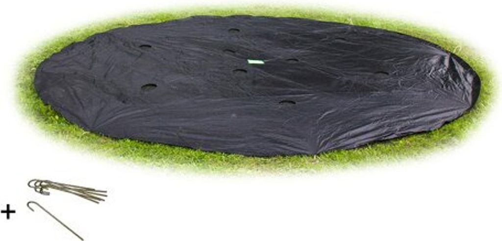 EXIT groundlevel trampoline afdekhoes ø244cm Productafbeelding 