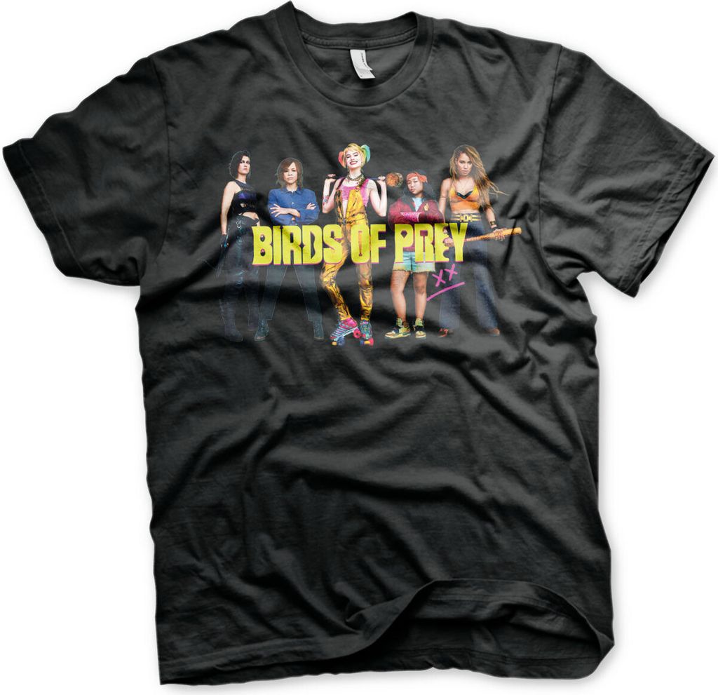 Birds Of Prey T-Shirt - Large - Black