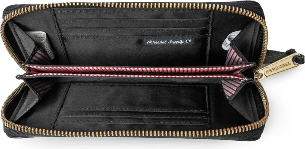Portefeuille Herschel fin avec protection RFID et compartiments multiples - 3