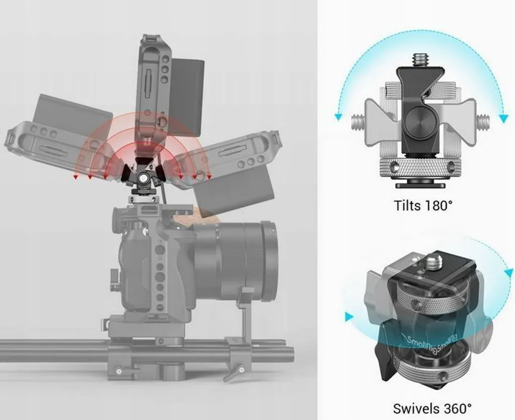 Support de Moniteur 2905 avec Rotation 360° et Inclinaison Réglable - 11