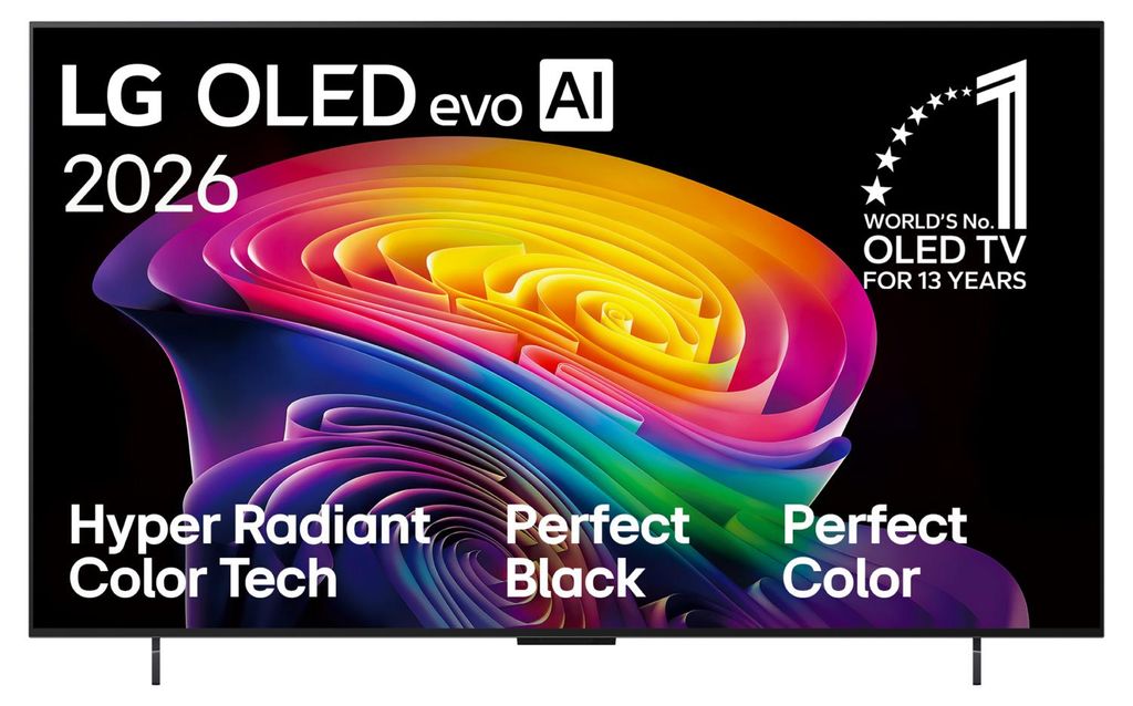 LG OLED evo AI OLED42C6ELB, 106,7 cm (42"), 3840 x 2160 Produktbild 