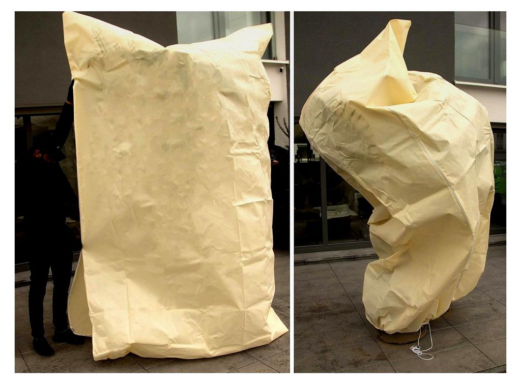 Frostschutzvlies XXL 350x250cm | 100g/m² Winterschutz für Pflanzen Beige