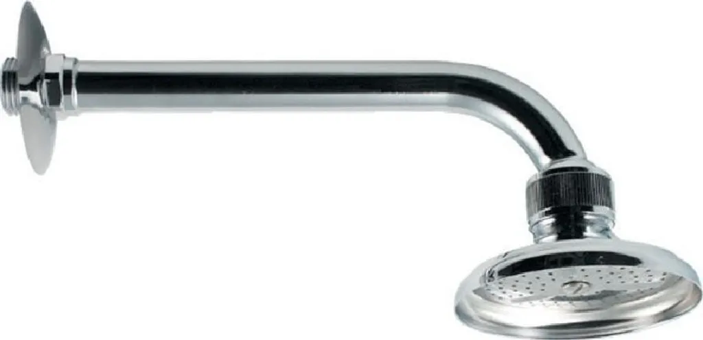 Soffione Doccia a Parete Sapho 905 | Design in Ottone Cromato 20cm