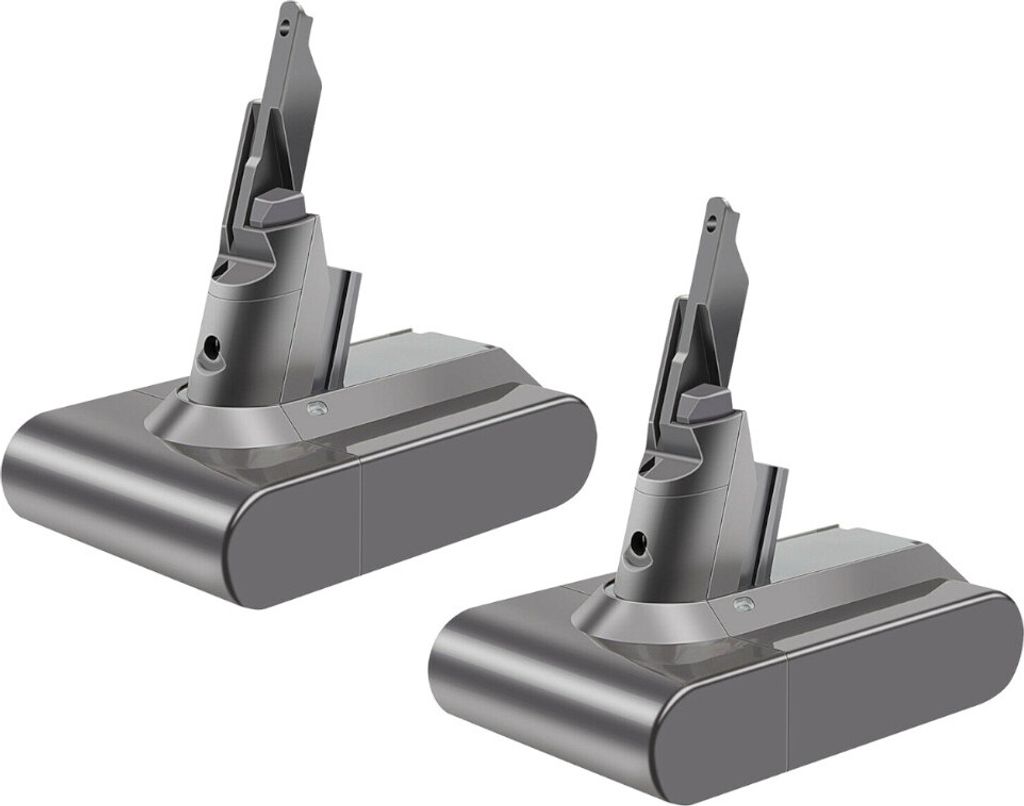 2x Trade-Shop Li-Ion Akku 21,6V / 2500mAh für Dyson V7 Motorhead Pro, V7 Motorhead vacuum, V7 Fluffy, V7 Mattress, V7 HEPA / Staubsauger Akkusauger