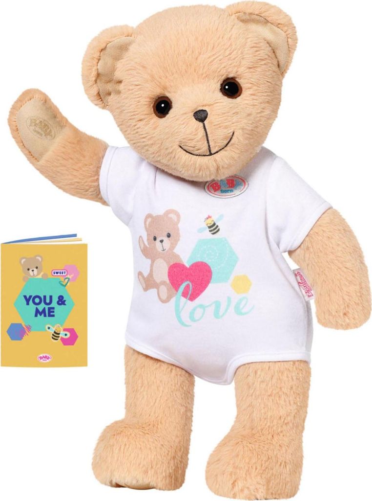 Orsacchiotto Di Peluche, Vestito in Gonna, Schizzo Di Mano, Disegno Di