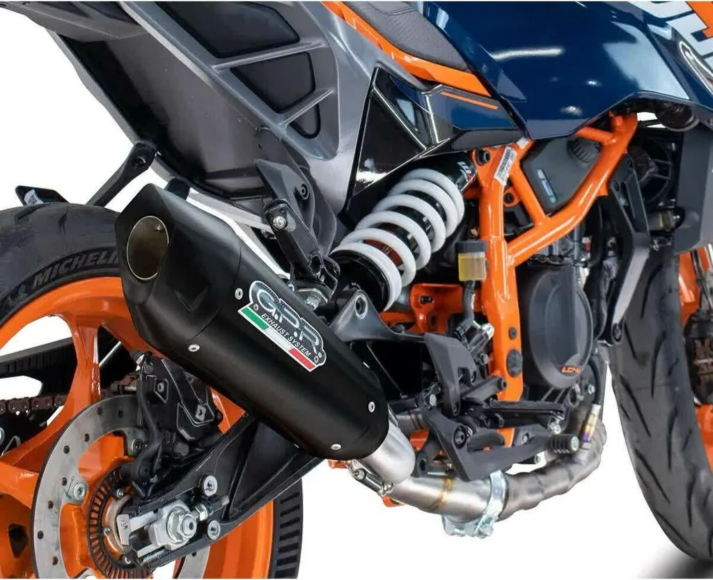 Pot Échappement GPR Grand Prix Evo Titane Noir Husqvarna Svartpilen 701