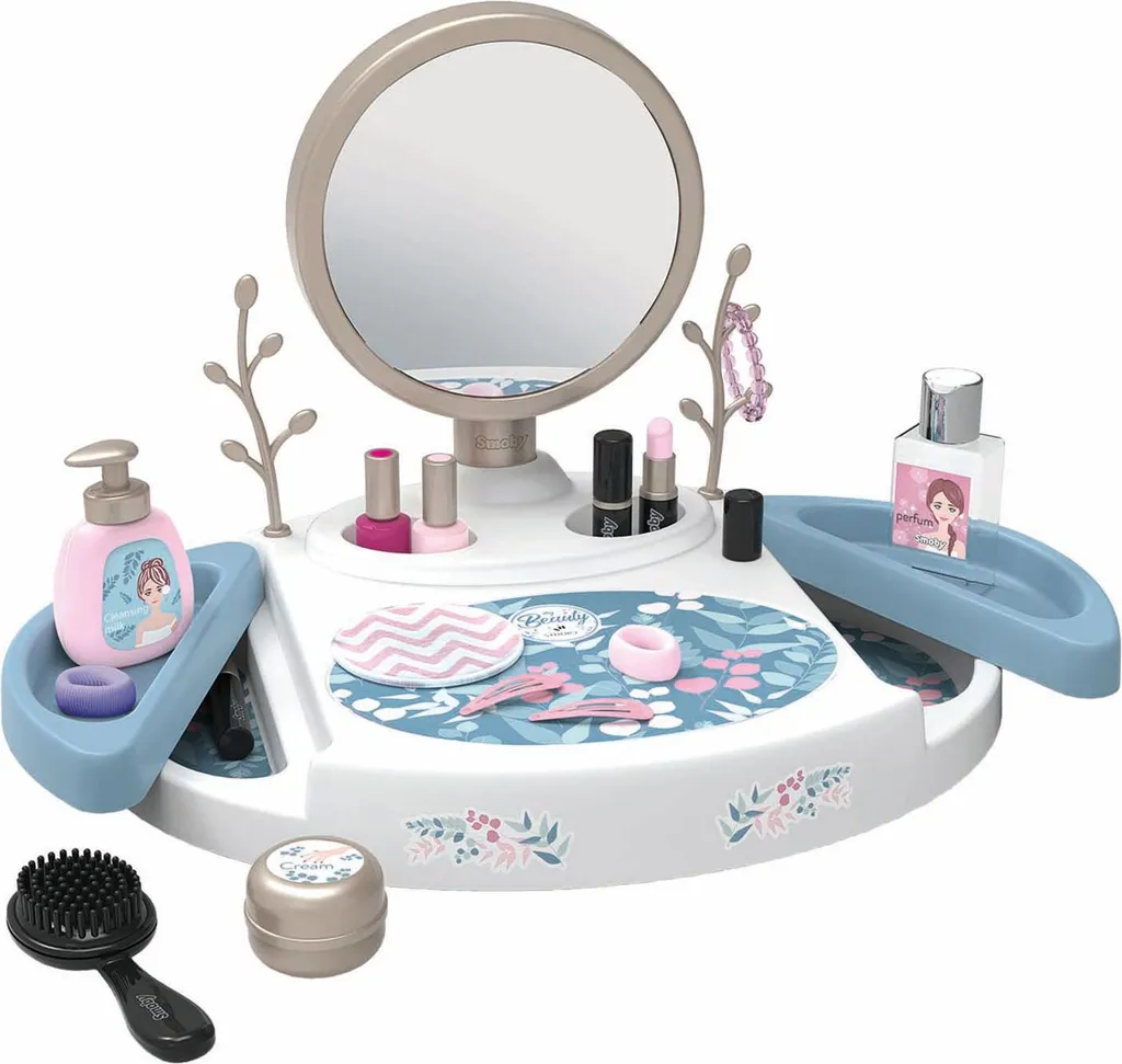 Smoby My Beauty Studio Centre de Maquillage Enfant avec 32 Accessoires