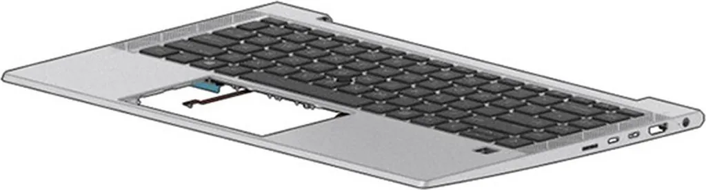 Clavier HP M36312-FL1 avec Rétroéclairage LED et Touches Tchèque-Slovaque