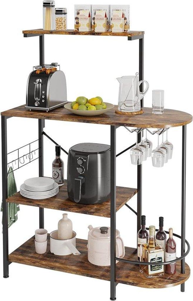Elegante Houten Wijnrek - 5 Stücke - Stilvoll und Praktisch