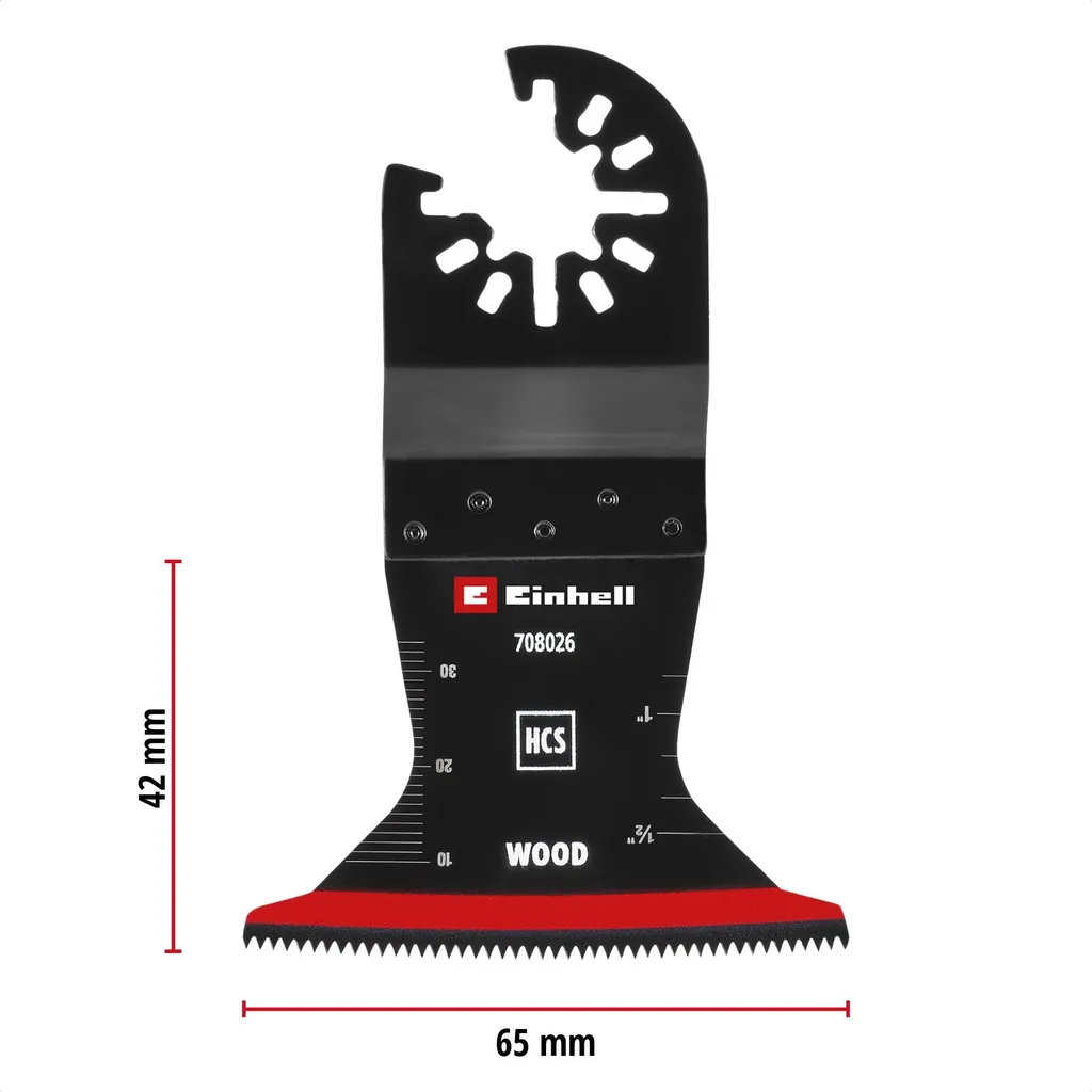 Lama Einhell 708026 HCS 65 mm: Taglio Preciso Legno e Cartongesso - 10