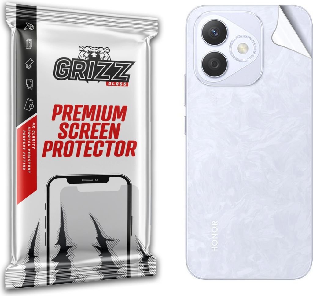 GrizzGlass Rückseitenfolie SatinSkin für Honor X60i
